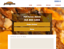 Tablet Screenshot of paulspizza.net